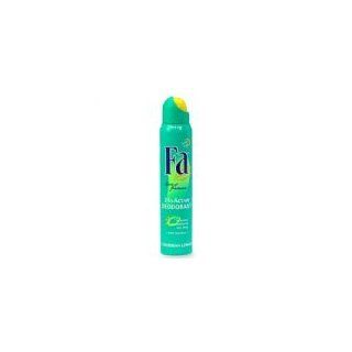 Fa Deodorant 200 ml Spray Caribbean Lemon (Green) (Deodorant) 