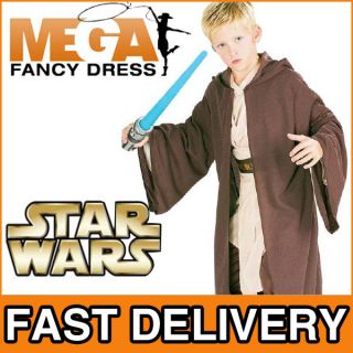 Verkleidung Jungen Jedi Umhang Star Wars Kostüm 3   9 Jahre Outfit