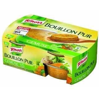 Knorr Bouillon Pur Gemüse, 6er Pack (6 x 224 g Karton) 