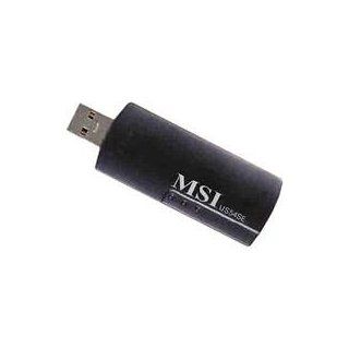 MSI US54SE Funk LAN Adapter USB 2.4GHz 54Mbps Computer