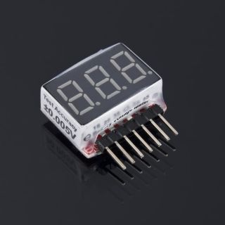 RC 1S 6S Lipo Battery Voltage Indicator Checker Tester 2.8V  25.2V