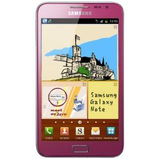 Samsung Galaxy Note N7000 Smartphone 5,3 Zoll pink: 