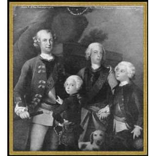 Bild mit Rahmen Carlo Francesco Rusca, Friedrich II. und seine