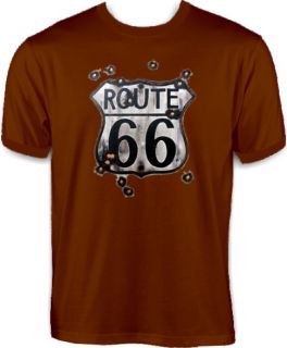 Shirt Route 66 Schild mit Einschußlöchern NEU S   5XL (322)