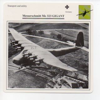 Messerschmitt Me 323 Gigant, Germany   Transport & Utility   Warplane