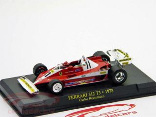 Carlos Reutemann Ferrari 312 T3 #11 Formel 1 1978 143 Ixo Altaya