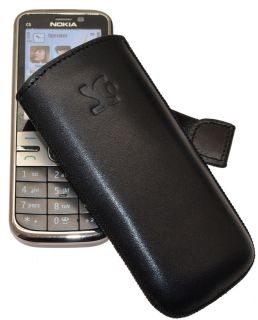 Nokia C5 00 Lederetui Handytasche Schutzhülle TOP Case