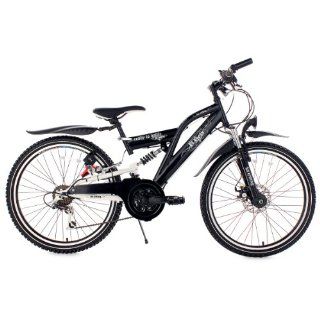 Vermont Kinderfahrrad Boy 241 FS schwarz weiß 24 Zoll (2012) 