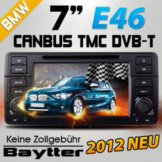 FÜR BMW E46 3er M3 325 AUTO RADIO GPS NAVI DVD Navigation PIP DVB T