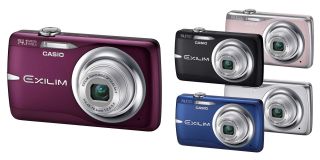 Casio EXILIM EX Z550 RD Digitalkamera (14 Megapixel, 4 fach opt. Zoom