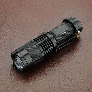Stk 7W 300LM CREE Q5 LED ZOOMABLE Mini Taschenlampe Handlampe