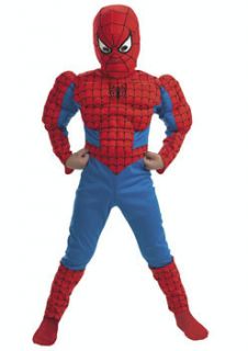 Kostüm SpiderMan Spider Man Muskeln Gr. 104 116 128 140 NEU