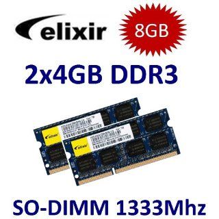 ELIXIR Original 8GB Dual Channel Kit 2 x 4 GB 204 pin 