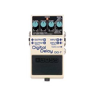 Boss DD 7 Digital Delay, Effektgerät für E Gitarre 