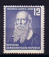 DDR Nr. 317 ** Friedrich Ludwig Jahn