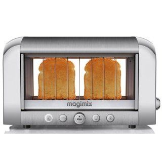 Magimix Le Toaster Vision mit Infrarot Quarzstrahler Edelstahl 