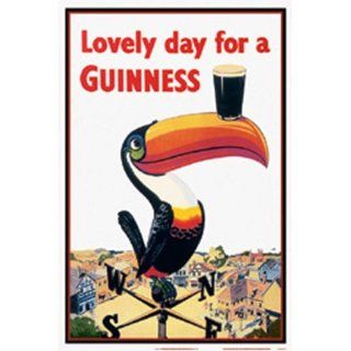 Empire 203496 Bier Werbe Plakat Beer Guinness Toucan Poster Druck   61