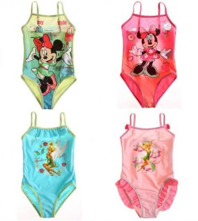 Minnie Mouse Tinkerbell Bikini Badeanzug Mädchen Neu 92 98 104 110