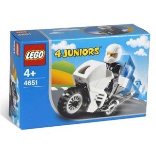LEGO 4651   Polizei Motorrad Spielzeug