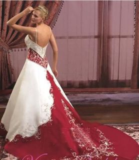 Neu Stickerei Perle Braut Brautjungfer Kleid Abschlussball Abend