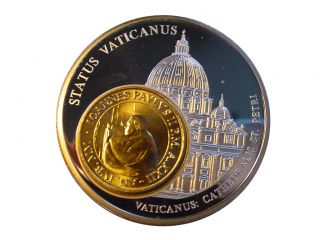 1020 JOANNES PAULUS II STATUS VATICANUS CATEDRALIS PETRI EUROPEAN