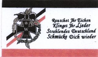 Flagge RAUSCHET Deutschland Fahne Hissfahne 150x90cm