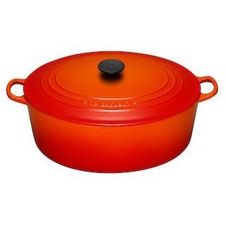 Le Creuset 25002350902461 Bräter Tradition oval 35 cm ofenrot 