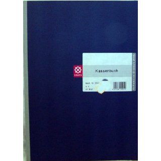 ESSELTE 5501 Kassenbuch DIN A4, dunkelblau, 40 Blatt 