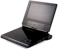 LG DP 271 Tragbarer DVD Player (DivX zertifiziert) schwarz 
