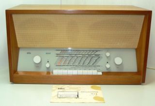 TS3 8 RC8C antikes Roehrenradio von 1959 funktioniert Dieter Rams 349