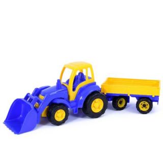 Groß Bagger Anhänger Traktor Sandspielzeug Kinder Sand, 94 cm