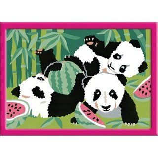 Ravensburger 27869   Pandabärchen   Malen nach Zahlen, 13 x 18 cm