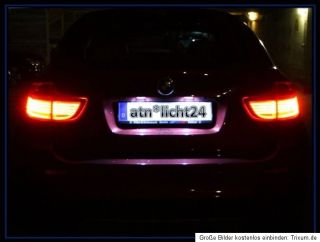LED SMD Kennzeichenbeleuchtung VW Golf 6 CanBus No Error Xenon Weiß
