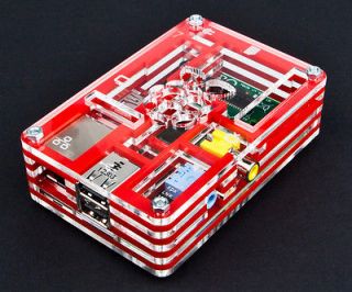 New Raspberry Pi Sliced Case Enclosure Acrylic Computer Box