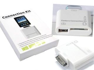 in 1 Camera Connection Kit Adapter SD Leser USB iPad2