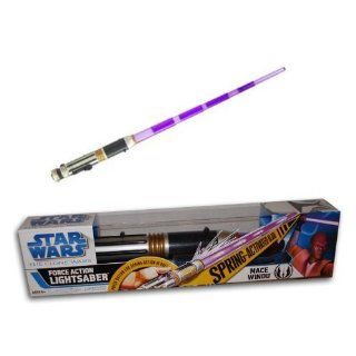 Mace Windu Star Wars Laserschwert Lischtschwert Clone Wars mit Sound