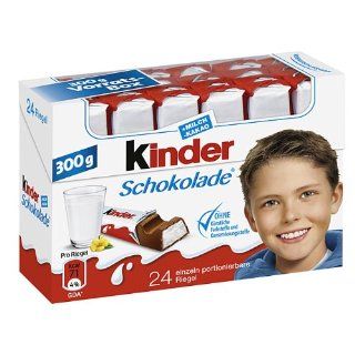Kinder Schokolade, 4er Pack (4 x 300 g) Lebensmittel