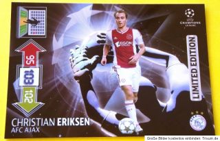 Eriksen Panini Adrenalyn Champions League CL 2012 2013 Limitiert
