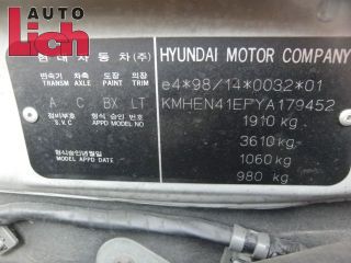 Hyundai Sonata EF IV 98 01 Lenkrad ohne Airbag