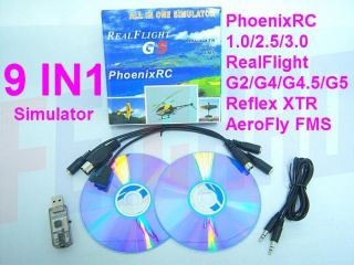 F01755 9 IN 1 G？+PX+Fly+XTR+FMS Flight Simulator Cable