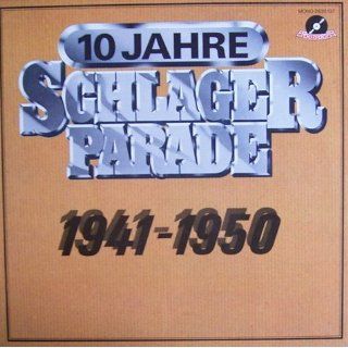 10 Jahre Schlager Parade 1941 1950 [Vinyl Schallplatte] [10 LP Box Set
