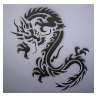 Tattoo Drache Airbrush Schablone L 011 Dragon Sparmax 