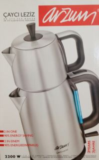 Arzum AR 374 Cayci Leziz Elektrische Teekanne Teemaschine Wasserkocher