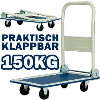 Plattformwagen Transportwagen Handwagen Griff klappbar Trolley