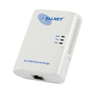 Allnet 85 Mbit Powerline Ethernet Bridge single Computer