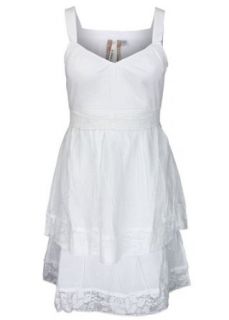 Broadway NYC Kleid mit Spitze weiß Bekleidung