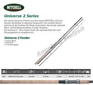 Mitchell UNIVERSE 2 Feeder 3,90m 80 180g HEAVY Feederrute Rute inkl. 3