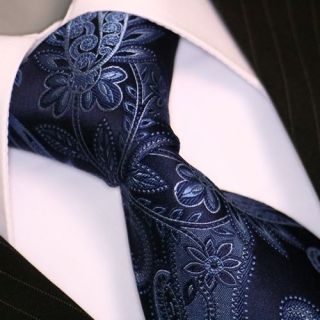 de LUXE KRAWATTE SEIDE Slips Corbata Cravatta Dassen Cravat 397 blau