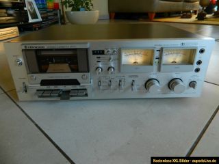 wuchtige Cassettenmaschine Kenwood Kx 1060 mit 3 Köpfen ,spielt sehr