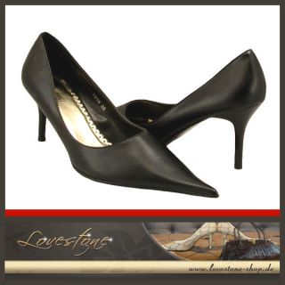 Pumps schwarz GR 35   40 Damen Schuhe High Heels 70161